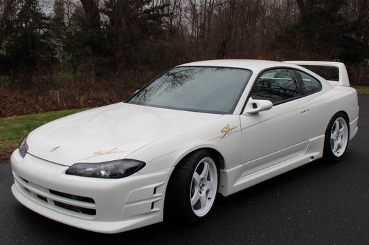 Installing your Nissan Silvia S15 "Red Stage" Pin Stripe Kit
