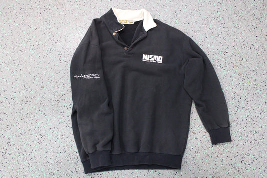 Nismo Old Logo Original Buttoned Sweatshirt - Size:  L