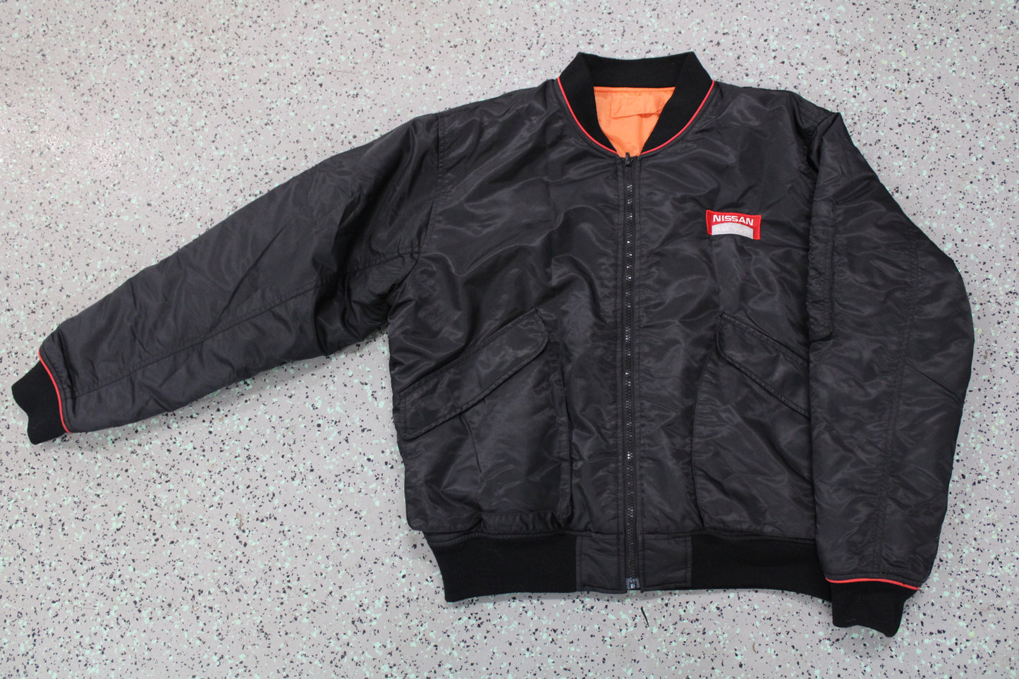 Nissan Red Stage MA-1 jacket - Size L
