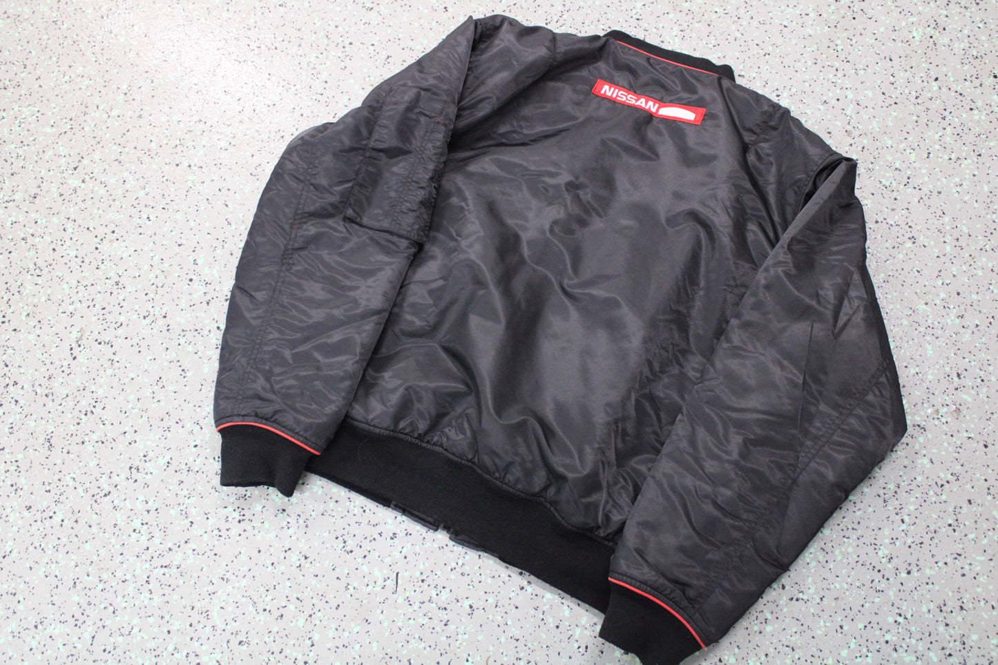 Nissan Red Stage MA-1 jacket - Size L