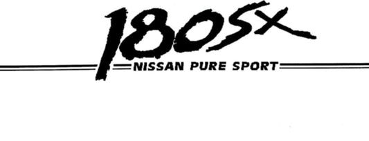 Nissan S13 180sx Nismo "Red Stage" Pin Stripe Kit - Reproduction
