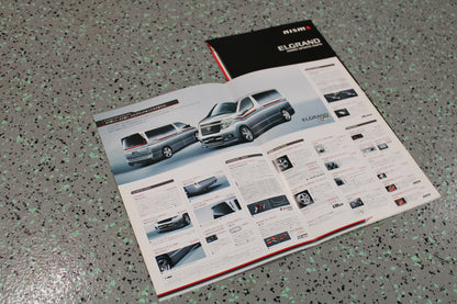 Nismo ELGRAND Brochures Mid Logo - 2 pack