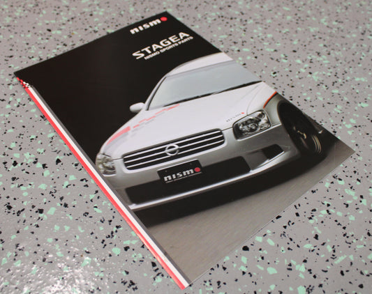 Nismo Stagea Mid Logo Brochure