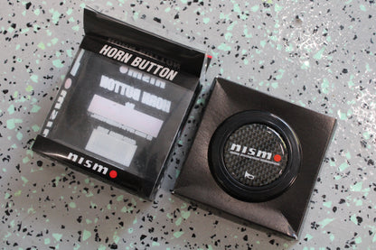 Nismo Carbon Fiber Horn Button - NOS