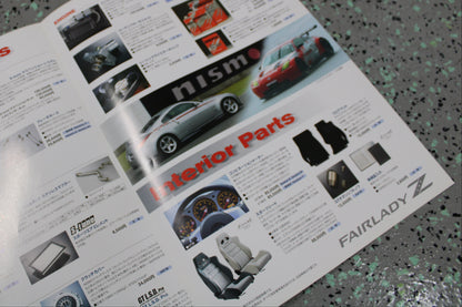 Nismo 350z Z33 Fairlady Z Optional Parts Mid Logo Catalog - Used
