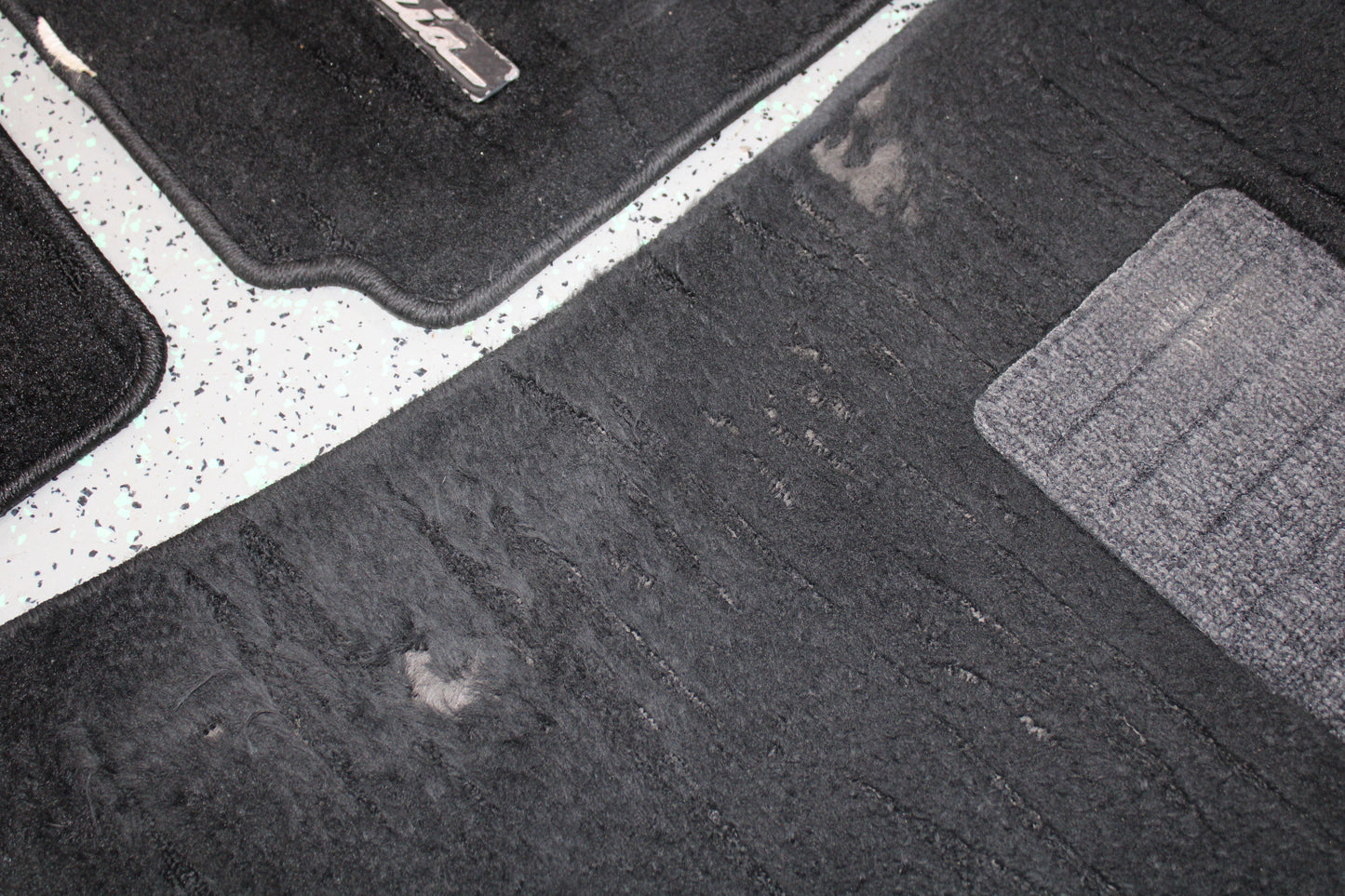 Optional ALL BLACK Nissan Silvia S15 Original Floor Mats (full set + 1 Driver) - Used