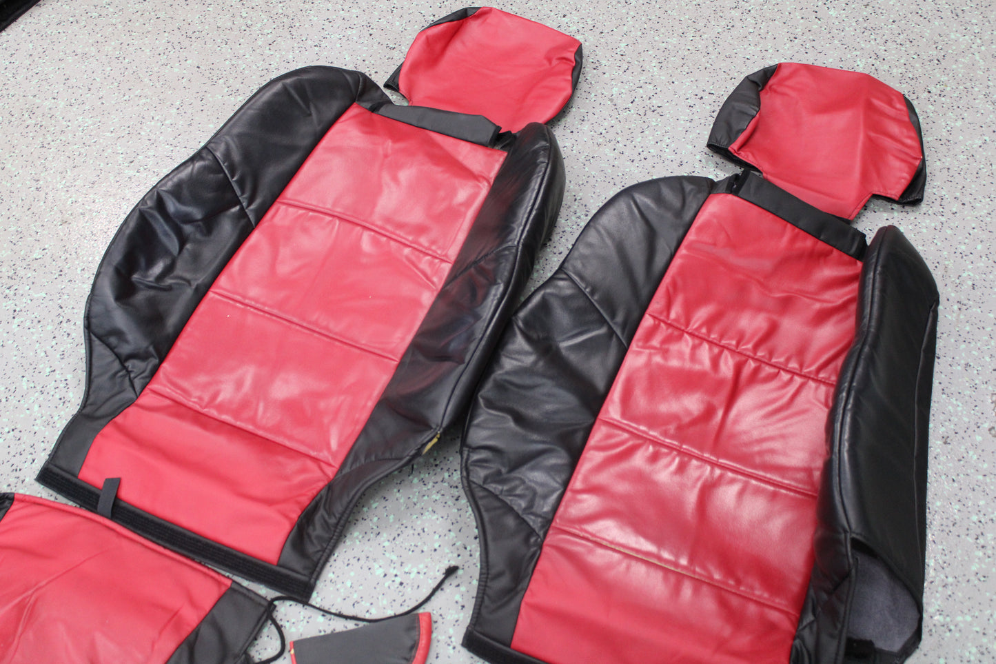 Nissan Silvia S15 Optional Red Seat Covers - Used